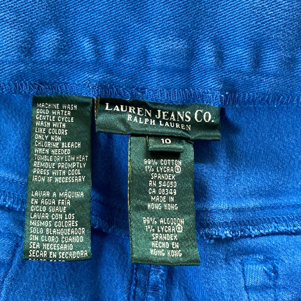 Blue Lauren Jeans Co size 10 jeans. Good condition heavy for Fall